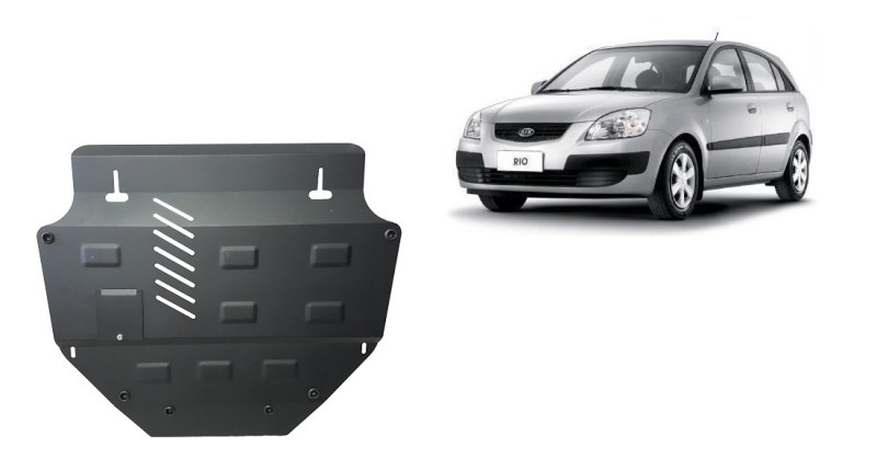 Ocelový kryt motoru Kia Rio 2 (2005-2011)
