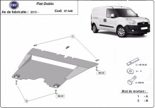 Ocelový kryt motoru Fiat Doblo (2010-2022)