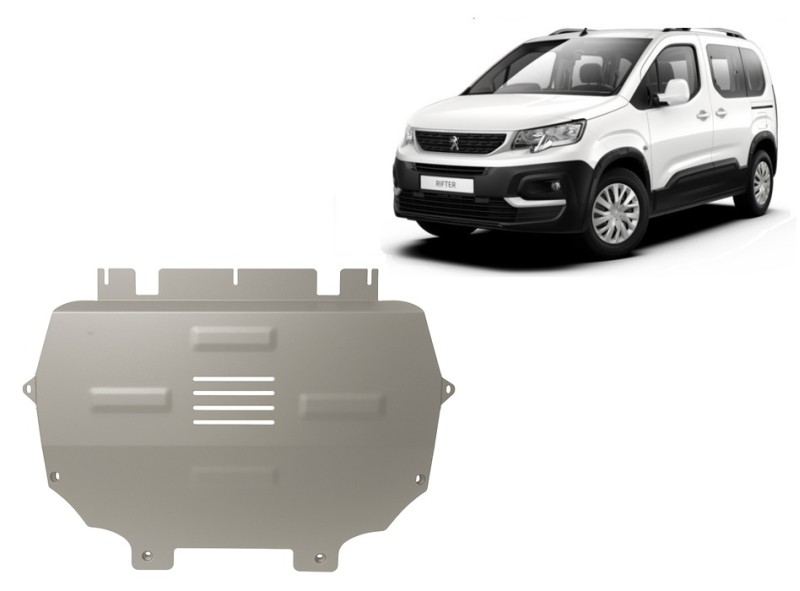 Hliníkový kryt motoru Peugeot Rifter (2019-2026)
