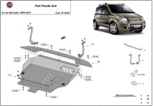 Ocelový kryt motoru Fiat Panda 4x4 (2003-2012)