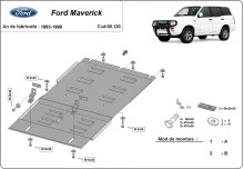Stalowa osłona skrzyni biegów Ford Maverick (1993-1999)