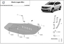 Ocelový kryt palivové nádrže Dacia Logan II (2012-2020)
