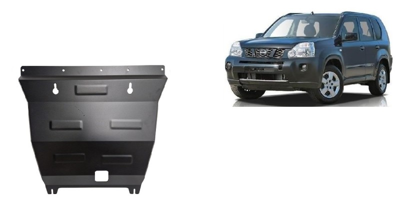Ocelový kryt motoru Nissan X-Trail T31 - Vers 2.0 (2007-2013)