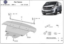 Ocelový kryt motoru Fiat Talento (2016-2021)