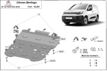 Stalowa Osłona pod silnik Citroen Berlingo (2018-2026)