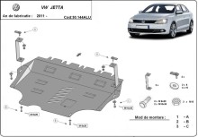 Hliníkový kryt motoru Volkswagen Jetta (2011-2026)