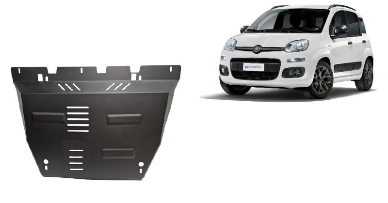 Ocelový kryt motoru Fiat Panda 4x2 (2011-2026)