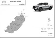 Hliníkový kryt palivové nádrže Toyota Hilux Invincible (2021-2026)
