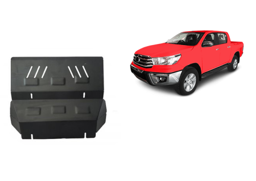 Ocelový kryt chladiče Toyota Hilux Invincible (2021-2026)