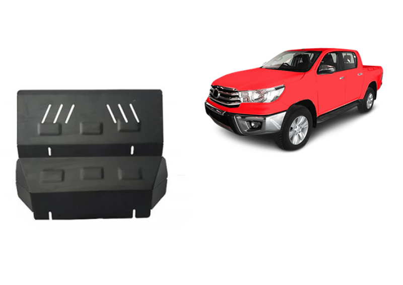 Ocelový kryt chladiče Toyota Hilux Invincible (2021-2026)