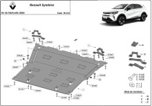 Ocelový kryt motoru Renault Symbioz (2024-2026)