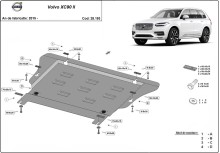 Ocelový kryt motoru Volvo XC90 (2015-2026)