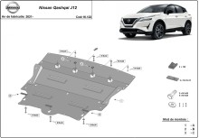 Ocelový kryt motoru Nissan Qashqai J12 (2021-2026)