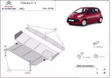 Ocelový kryt motoru Citroen C 1 (2005-2014)