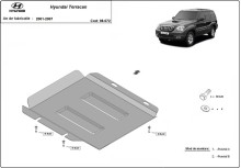 Ocelový kryt reduktoru Hyundai Terracan (2001-2007)