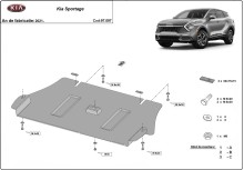 Ocelový kryt katalyzátoru Kia Sportage (2021-2026)