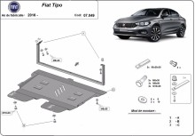 Ocelový kryt motoru Fiat Tipo (2015-2026)