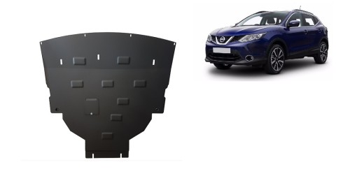 Ocelový kryt motoru Nissan Qashqai J11 (2013-2021)