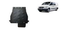 Ocelový kryt převodovky Mercedes Vito W639 - 4x4 - Automatická převodovka (2003-2014)