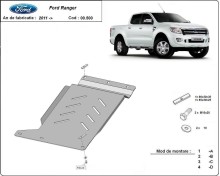 Ocelový kryt převodovky Ford Ranger (2011-2020)