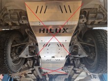 Hliníkový kryt převodovky Toyota Hilux Revo (2016-2026)