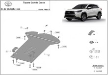 Hliníkový kryt katalyzátoru Toyota Corolla Cross (2022-2026)