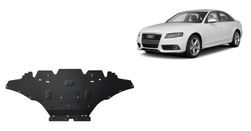 Ocelový kryt motoru Audi A4 B8 All Road, diesel (2008-2014)