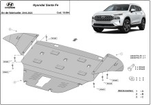 Ocelový kryt motoru Hyundai Santa Fe (2018-2023)