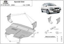 Ocelový kryt motoru Hyundai Getz (2006-2010)