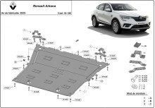 Ocelový kryt motoru Renault Arkana (2020-2026)