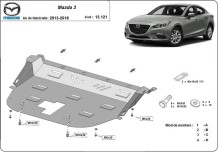 Ocelový kryt motoru Mazda 3 (2013-2018)
