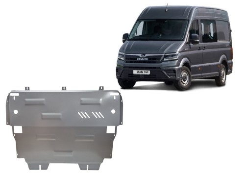 Hliníkový kryt motoru Man Tge (2017-2026)