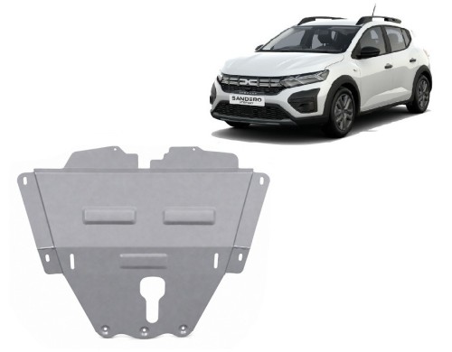 Hliníkový kryt motoru Dacia Sandero III (2021-2026)