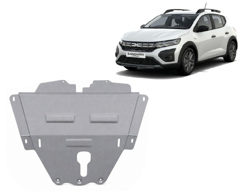 Hliníkový kryt motoru Dacia Sandero III (2021-2026)