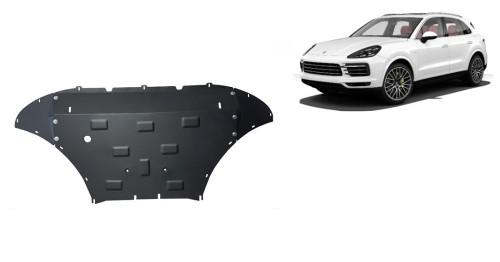 Ocelový kryt motoru Porsche Cayenne (2018-2026)