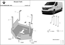 Ocelový kryt katalyzátoru Renault Trafic (2022-2026)