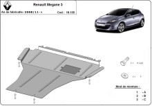 Ocelový kryt motoru Renault Megane 3 (2008-2017)