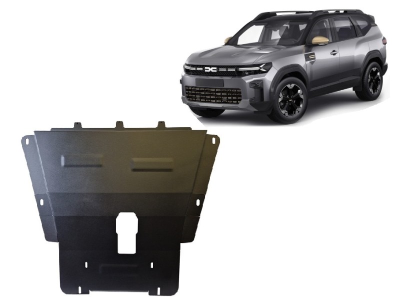 Ocelový kryt motoru Dacia Bigster 4x2 (2025-2026)