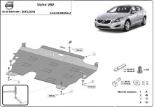 Hliníkový kryt motoru Volvo V60 (2010-2018)