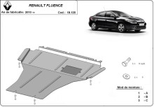 Ocelový kryt motoru Renault Fluence (2010-2015)