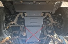 Ocelový kryt motoru Baic Beijing BJ40 (2023-2026)