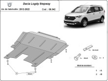 Ocelový kryt motoru Dacia Lodgy Stepway (2012-2026)