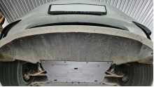 Ocelový kryt předního elektromotoru Tesla Model 3 AWD (2017-2026)