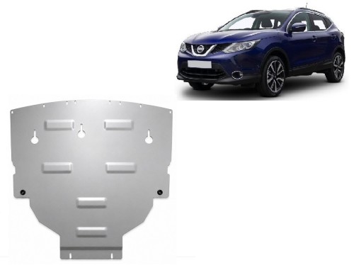 Hliníkový kryt motoru Nissan Qashqai (2013-2021)