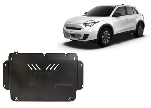Ocelový kryt motoru Fiat 600 (2023-2026)