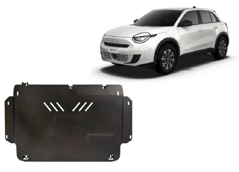 Ocelový kryt motoru Fiat 600 (2023-2026)