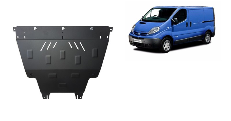 Ocelový kryt motoru Nissan Primastar (2001-2015)