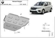Ocelový kryt motoru Renault Kangoo (2021-2026)