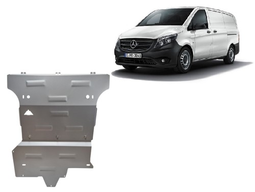 Hliníkový kryt motoru Mercedes Viano (2020-2026)