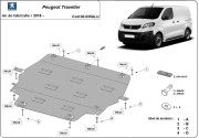 Hliníkový kryt motoru Peugeot Traveller (2016-2026)